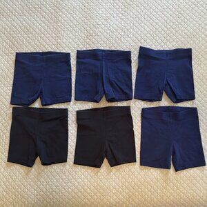 Carter's Lot of 6 Stretch Navy & Black Children's Shorts Size 2T